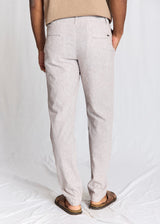 BS Vincente Regular Fit Chinos - Brown/White