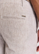 BS Vincente Regular Fit Chinos - Brown/White