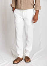 BS Ginos Regular Fit Chinos - White