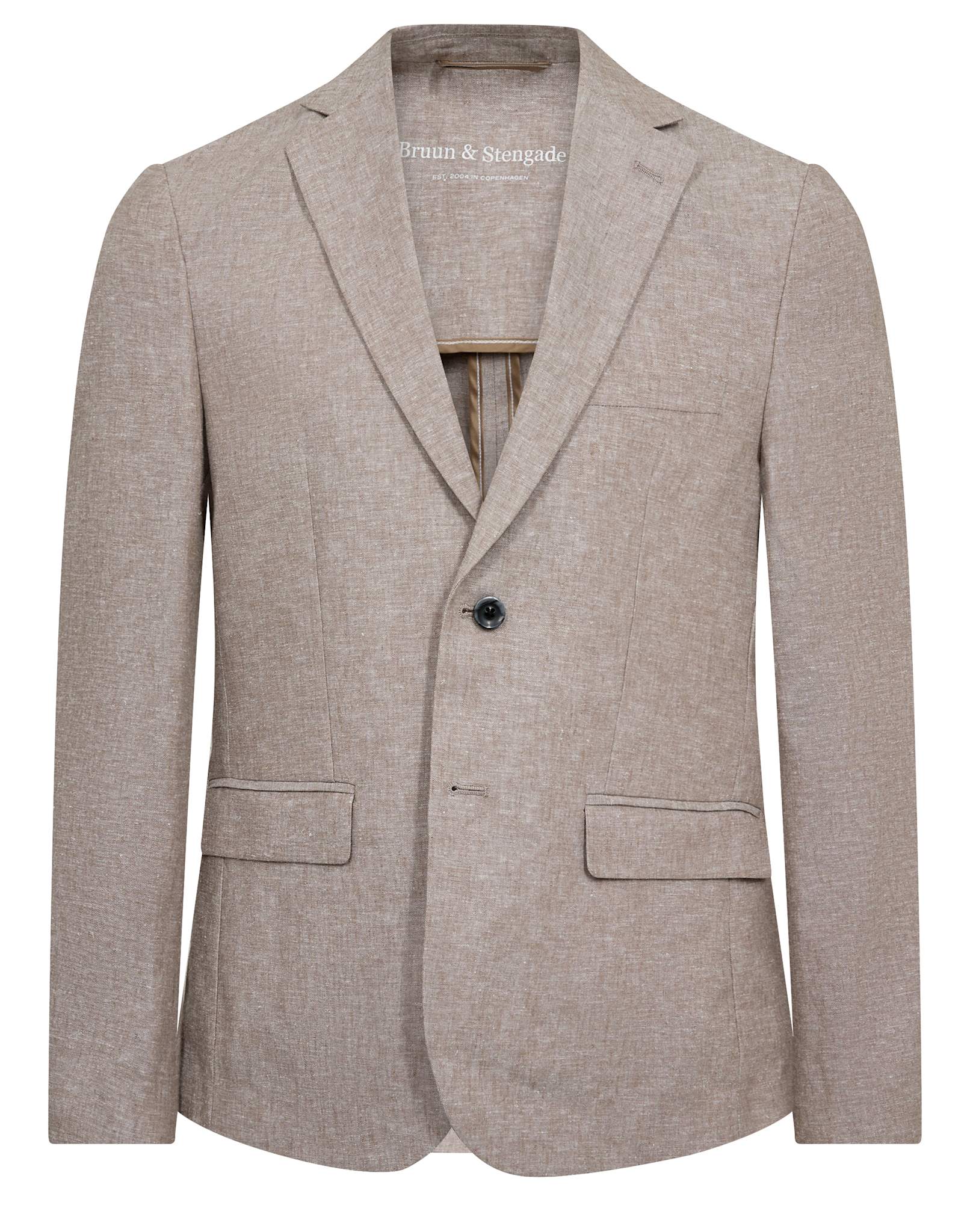 BS Sasso Classic Fit Blazer - Brown