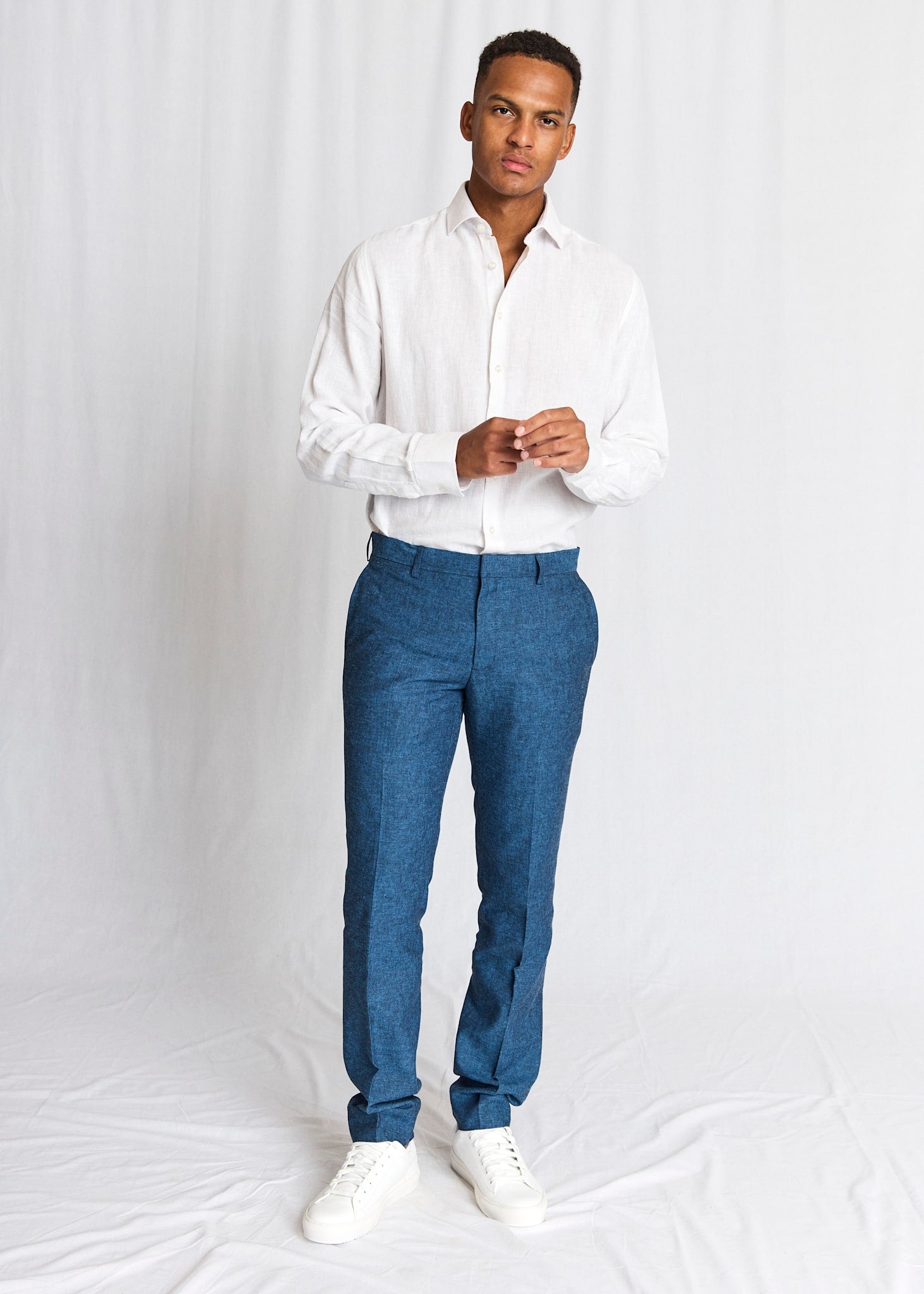 BS Sibillini Classic Fit Pants - Blue