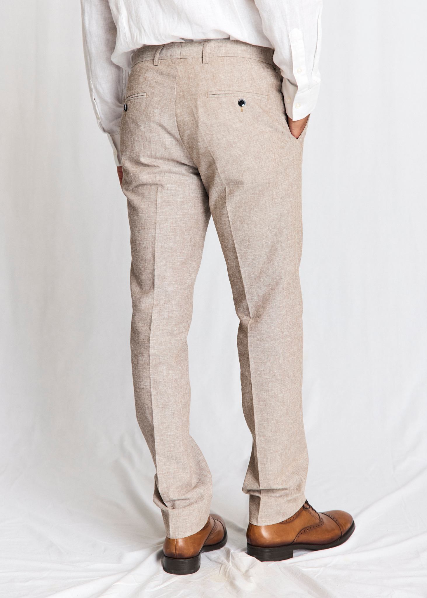 BS Sibillini Classic Fit Pants - Brown
