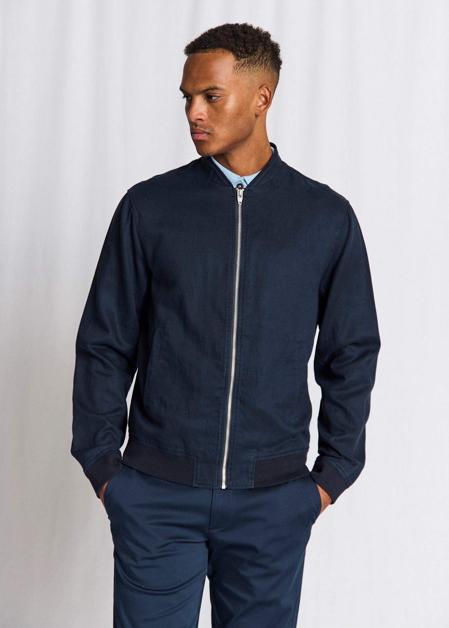 BS Izaro Regular Fit Jacket - Navy