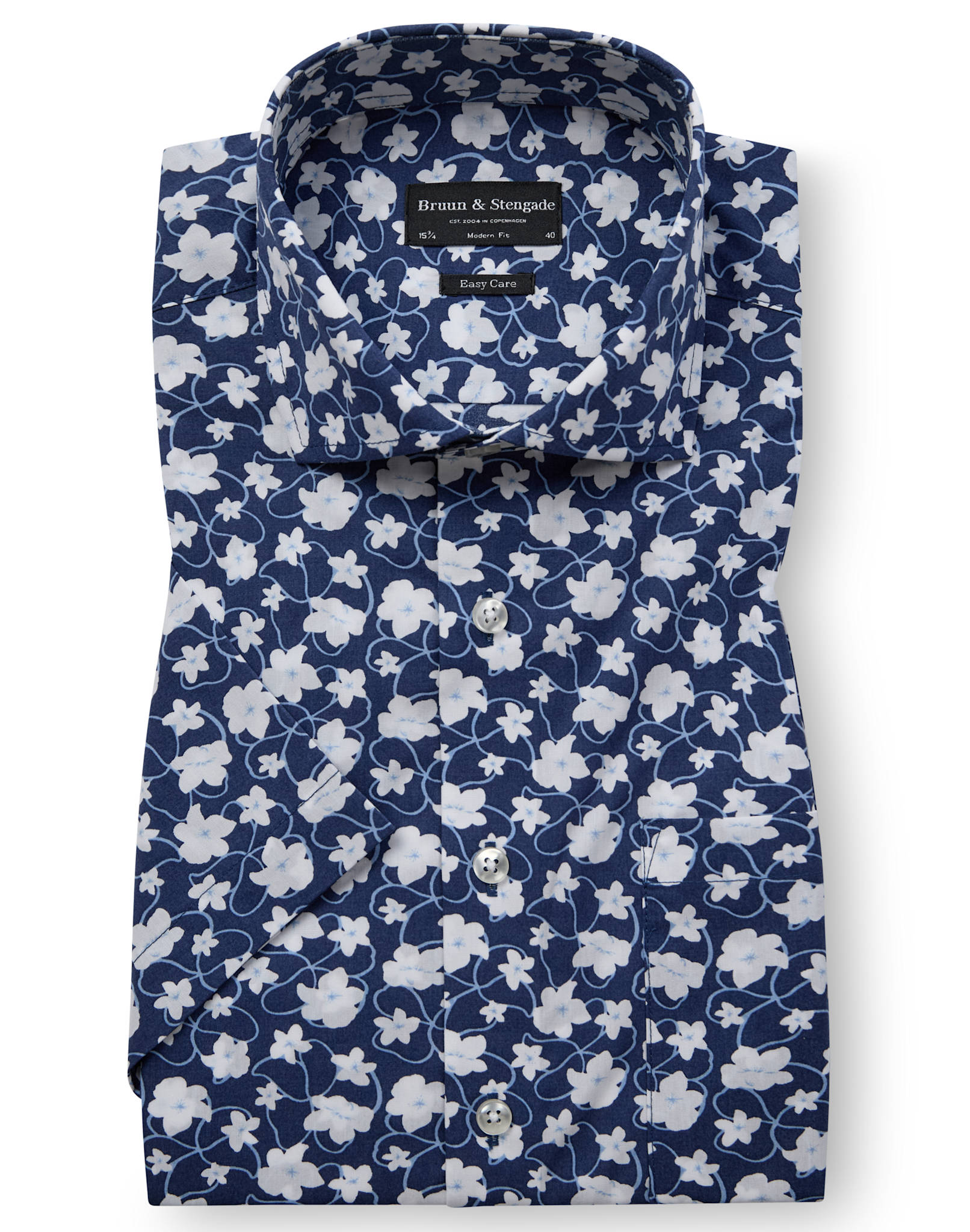 BS Arpad Modern Fit Shirt - Dark Blue