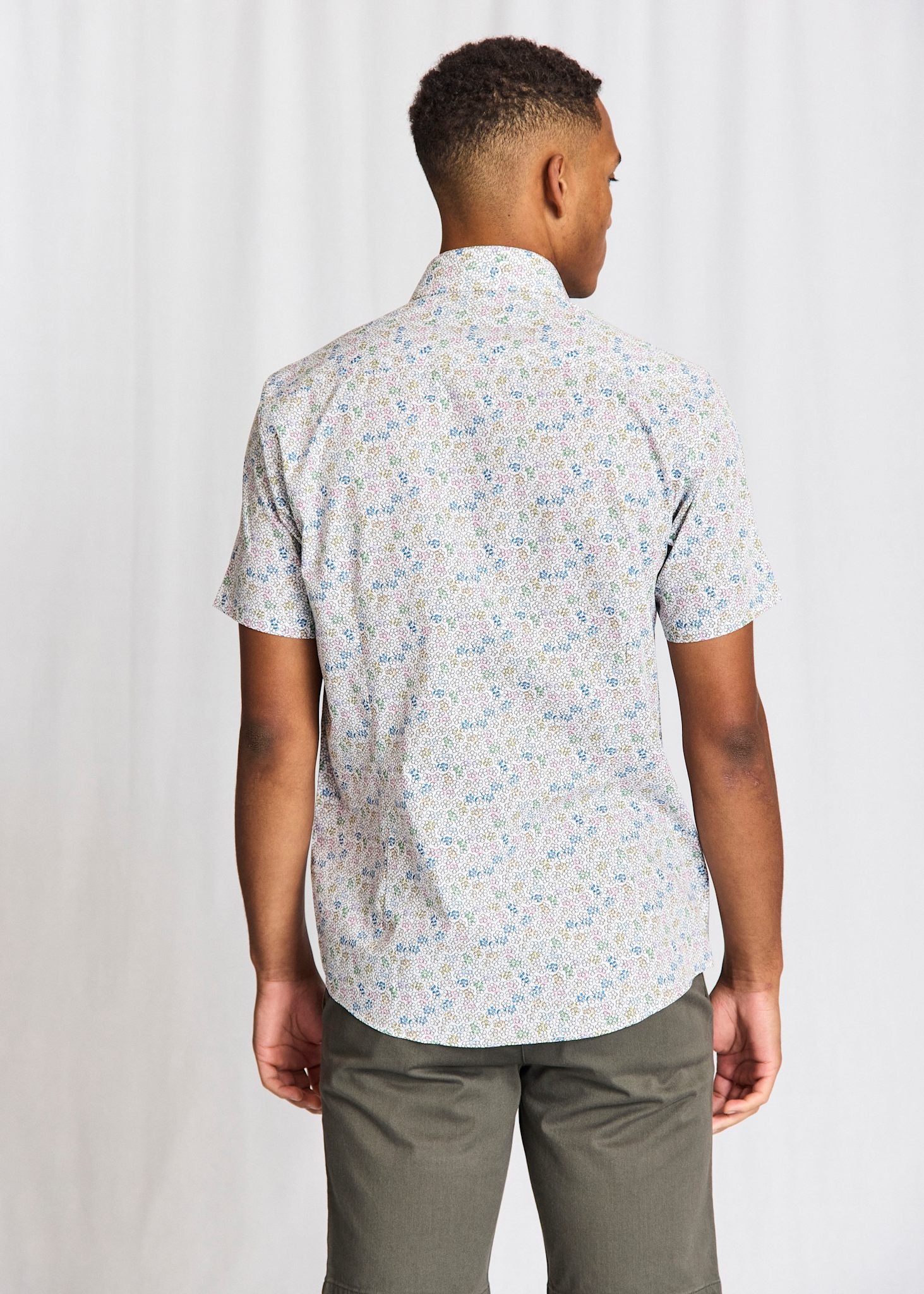 BS Luka Modern Fit Shirt - White