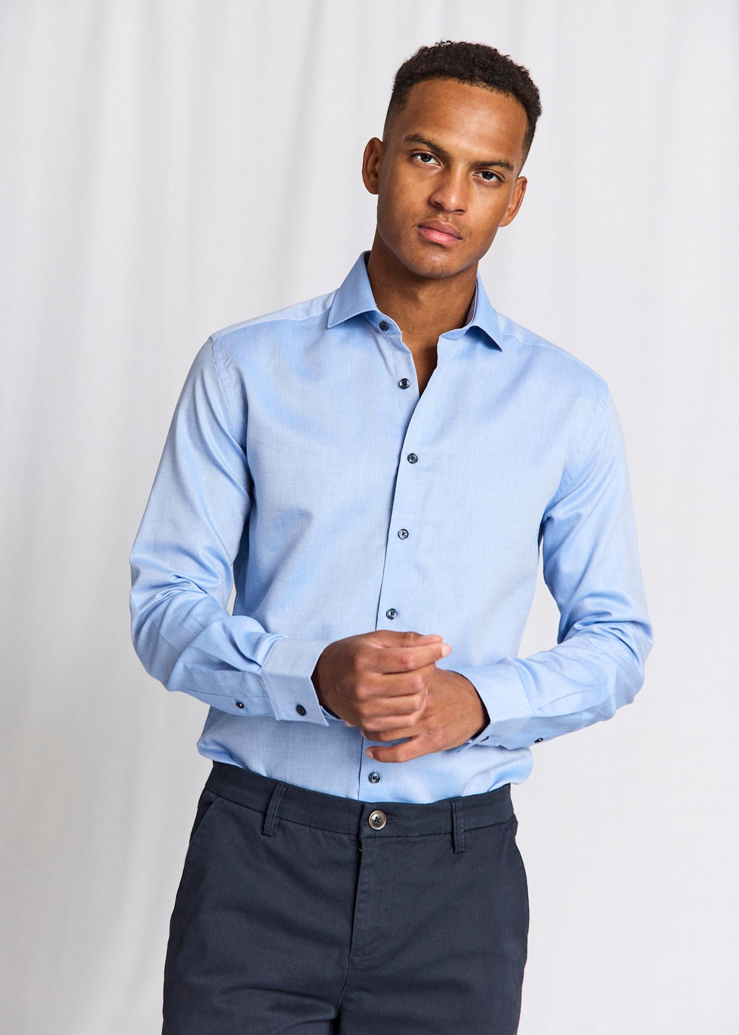 BS Hendrik Slim Fit Shirt - Blue