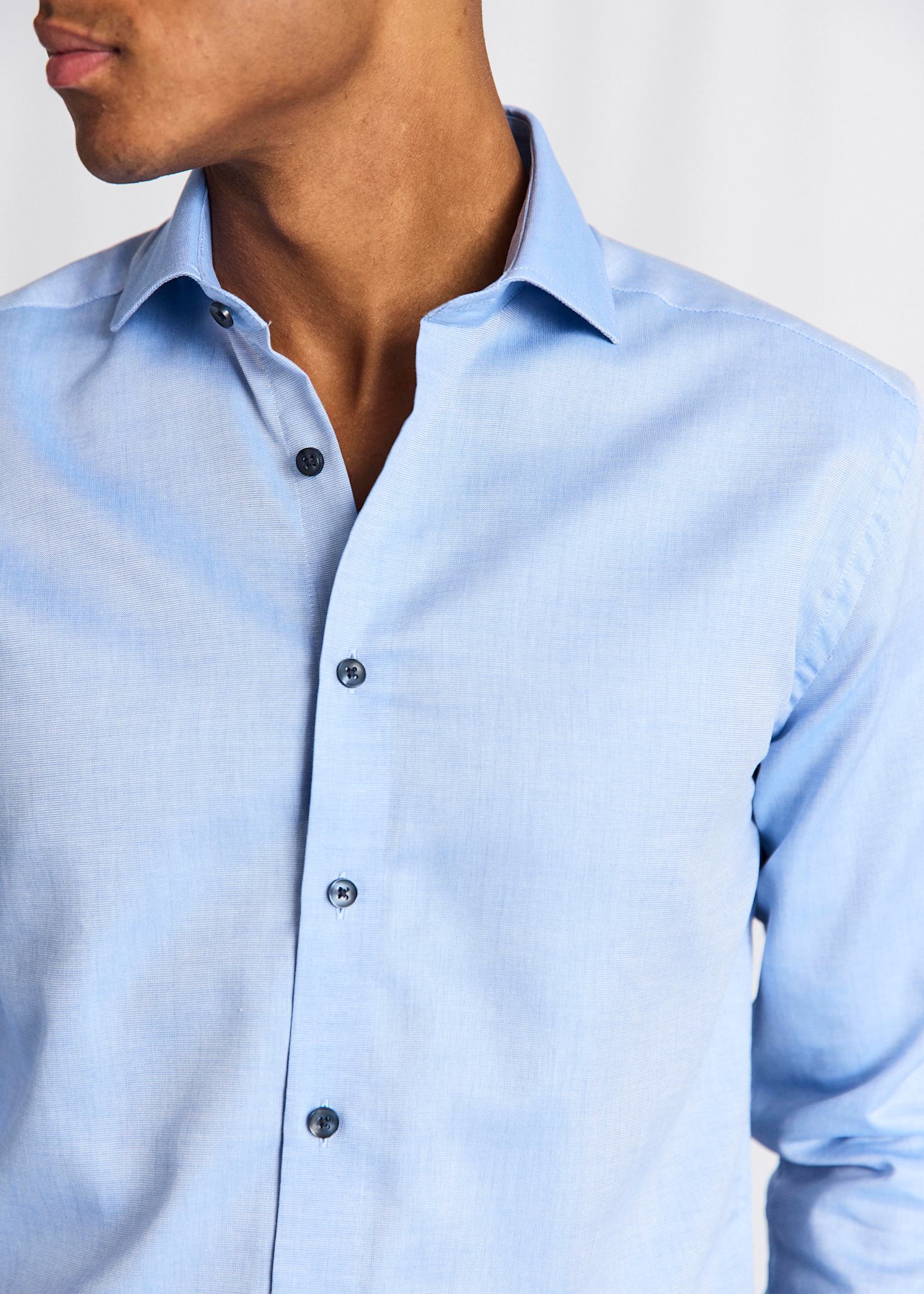 BS Hendrik Slim Fit Shirt - Blue