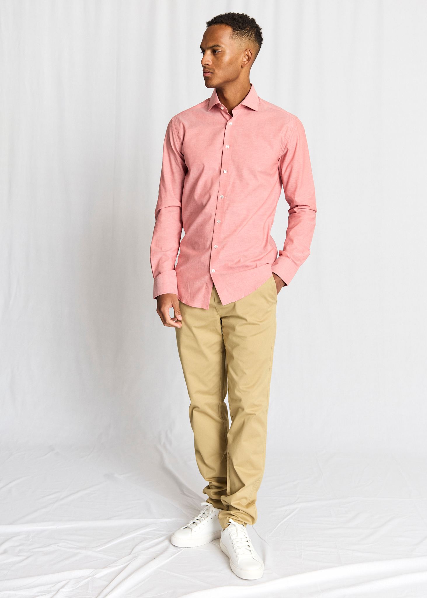BS Reinkind Slim Fit Shirt - Dusty Clay