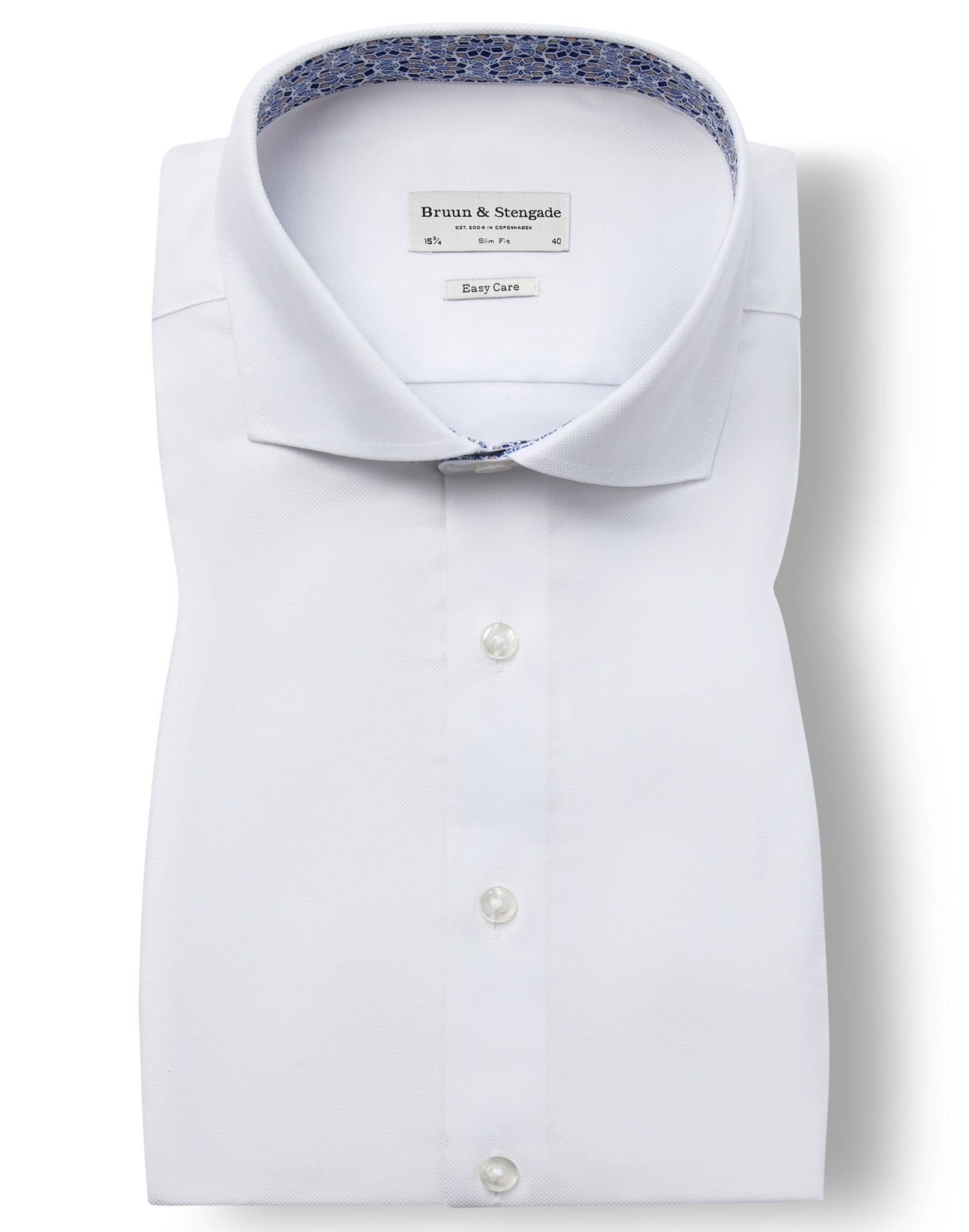 BS Albin Slim Fit Shirt - White