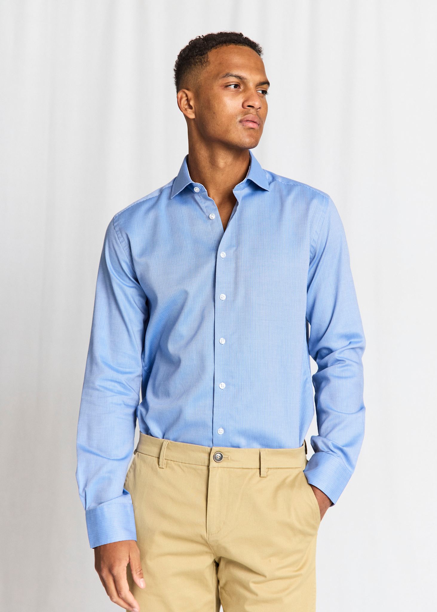 BS Urban Slim Fit Shirt - Blue