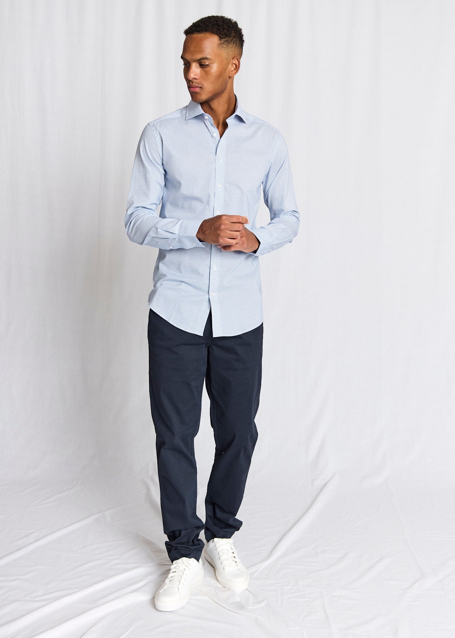BS Marsenic Slim Fit Shirt - Blue