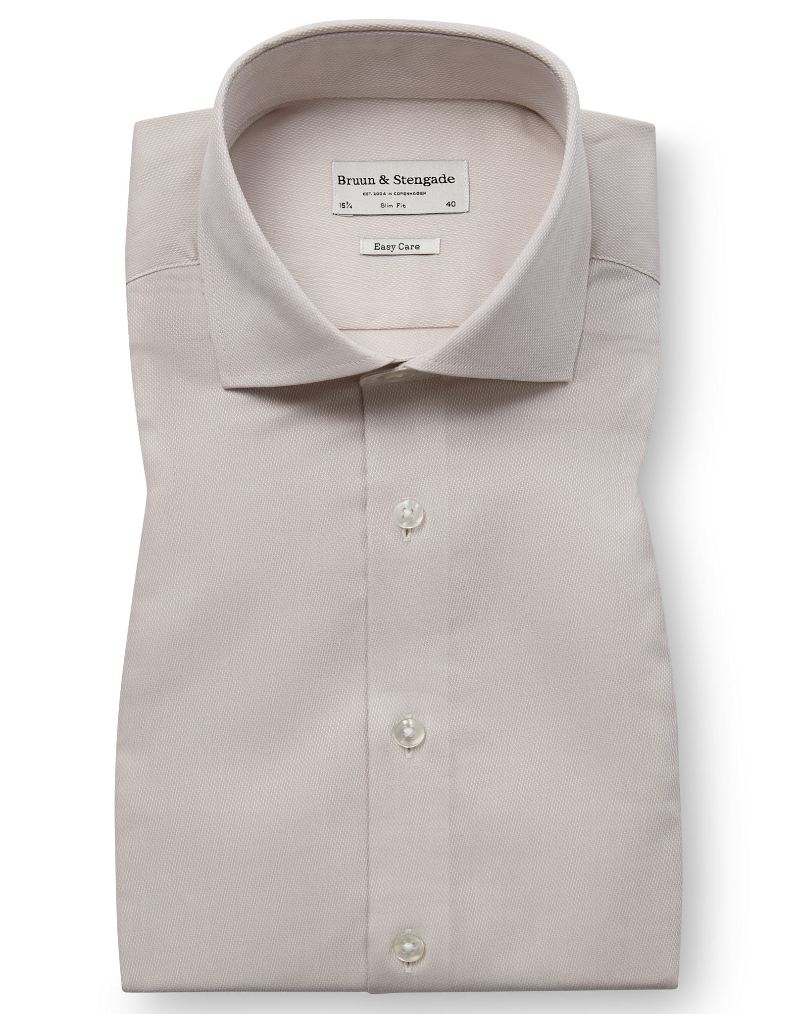 BS Cupara Slim Fit Shirt - Beige
