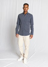 BS Karalek Slim Fit Shirt - Navy