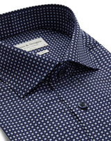BS Karalek Slim Fit Shirt - Navy