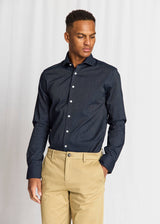BS Hansen Slim Fit Shirt - Navy