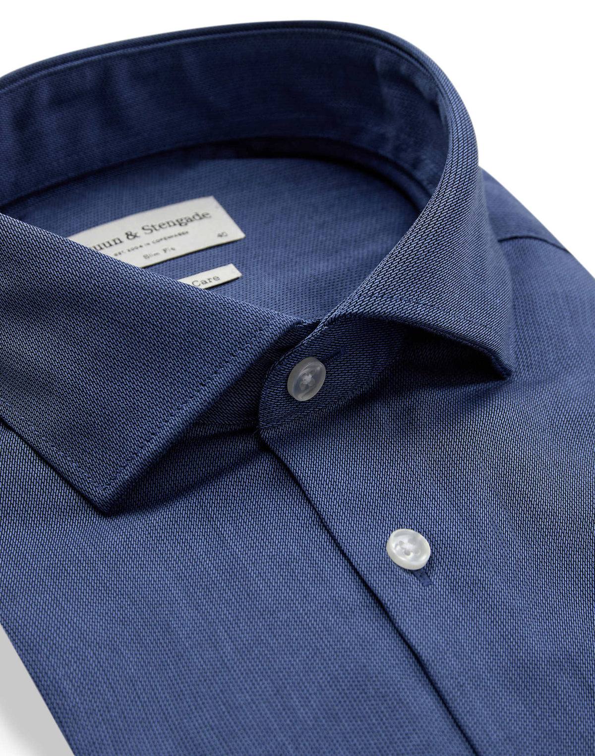 BS Morros Slim Fit Shirt - Dark Blue