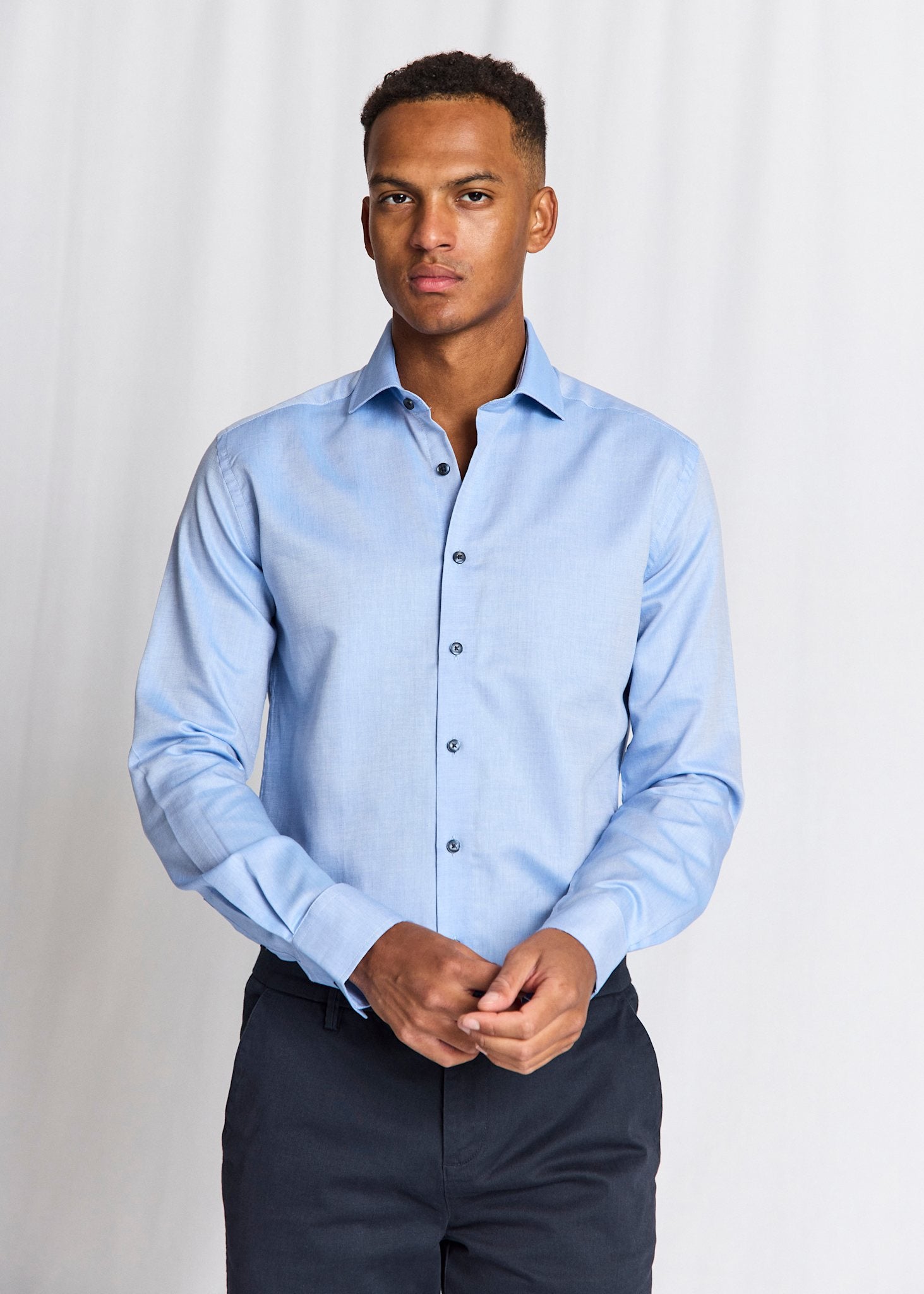 BS Ekdahl Modern Fit Shirt - Blue