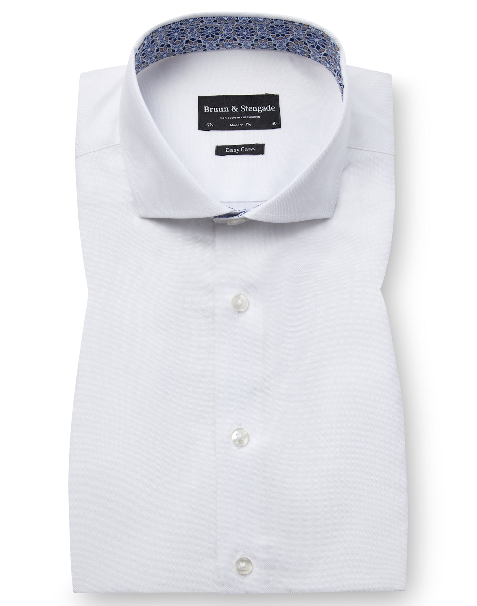 BS Kohlbacher Modern Fit Shirt - White