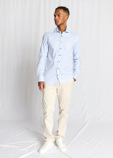 BS Langergren Modern Fit Shirt - Light Blue