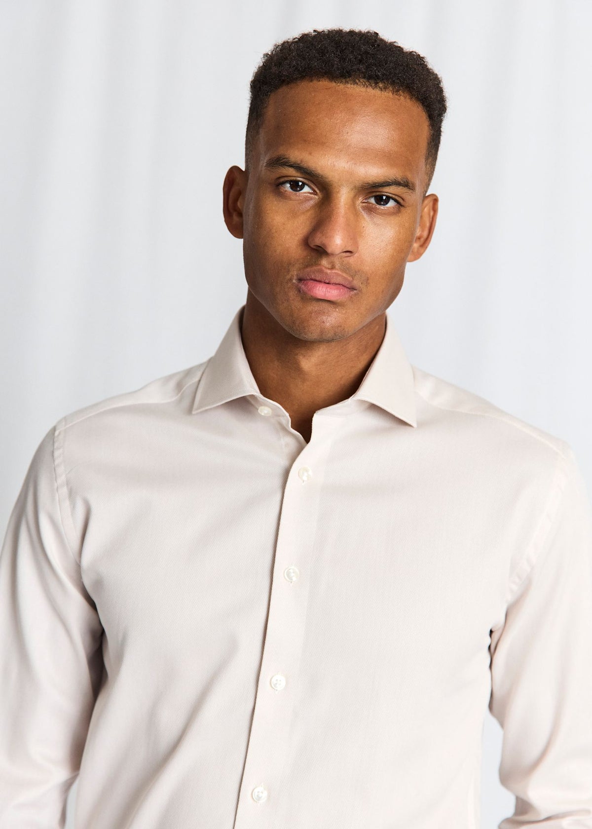 BS Lesjak Modern Fit Shirt - Beige