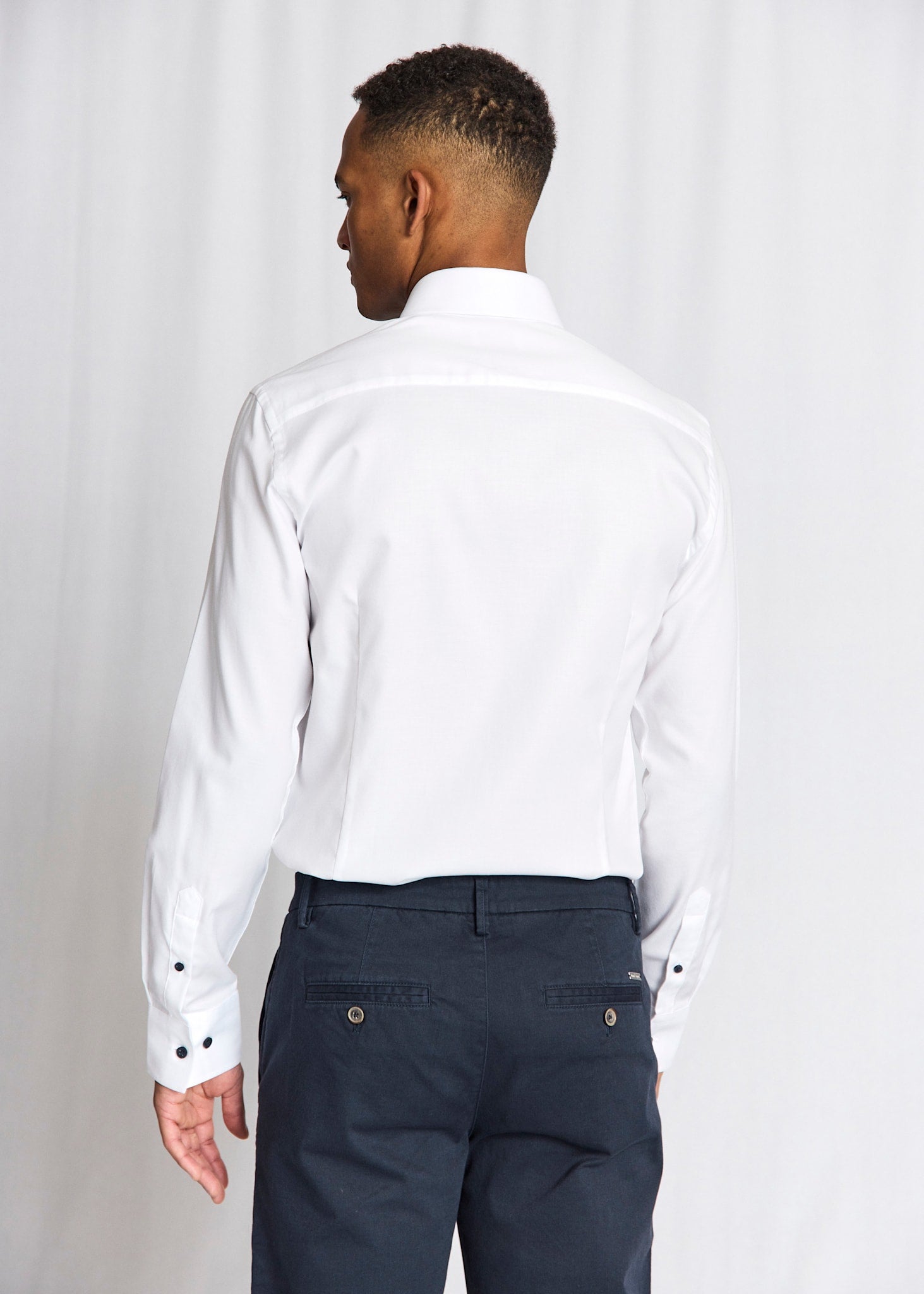 BS Stas Modern Fit Shirt - White