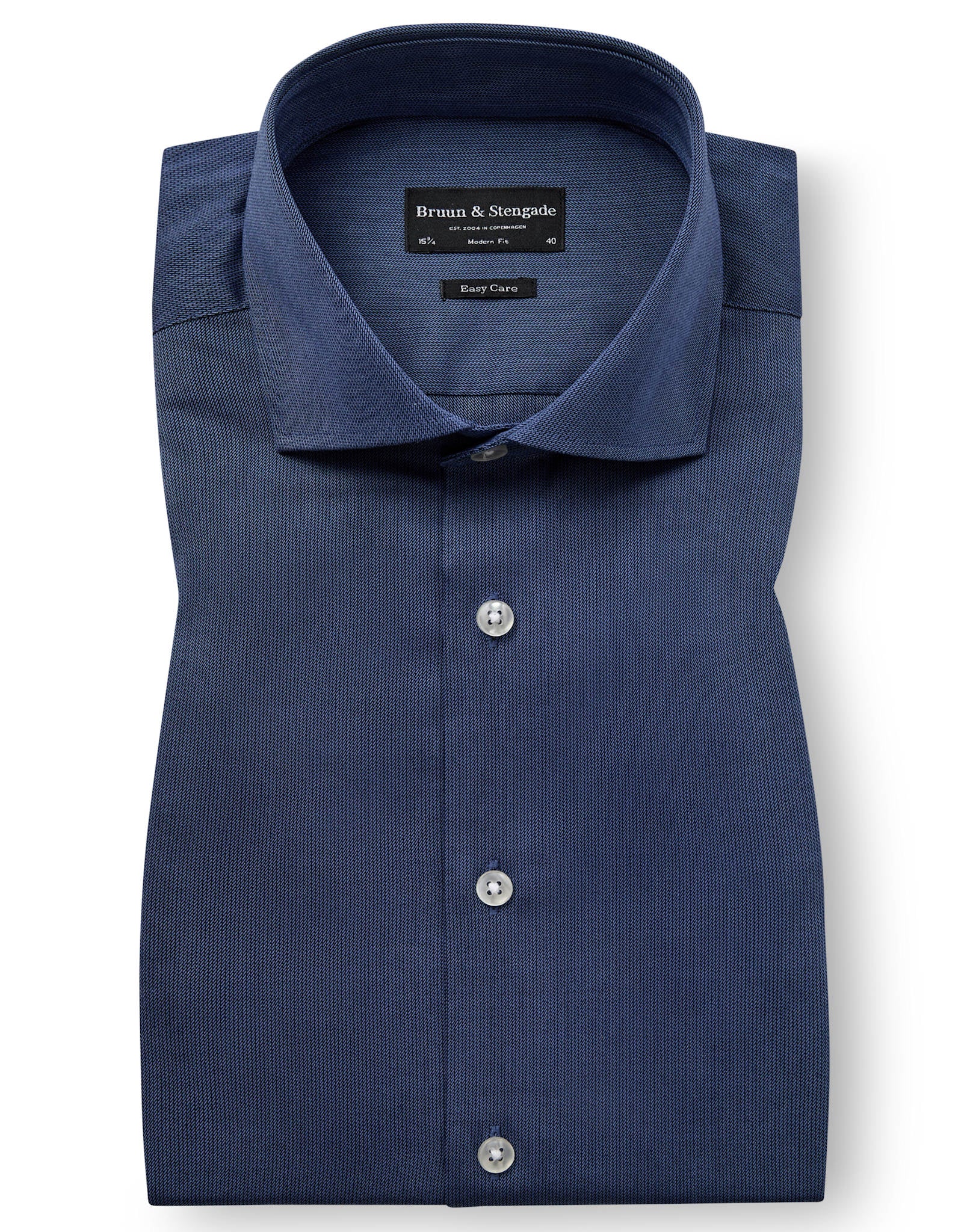 BS Viran Modern Fit Shirt - Dark Blue