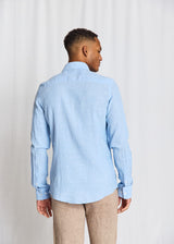 BS Tahaka Casual Modern Fit Shirt - Light Blue