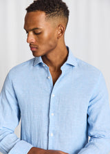 BS Tahaka Casual Modern Fit Shirt - Light Blue