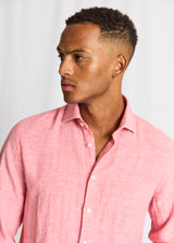 BS Tahaka Casual Modern Fit Shirt - Pink