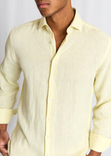 BS Tahaka Casual Modern Fit Shirt - Yellow