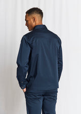 BS Rocco Regular Fit Overshirt - Navy