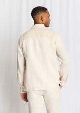 BS Davide Regular Fit Overshirt - Sand