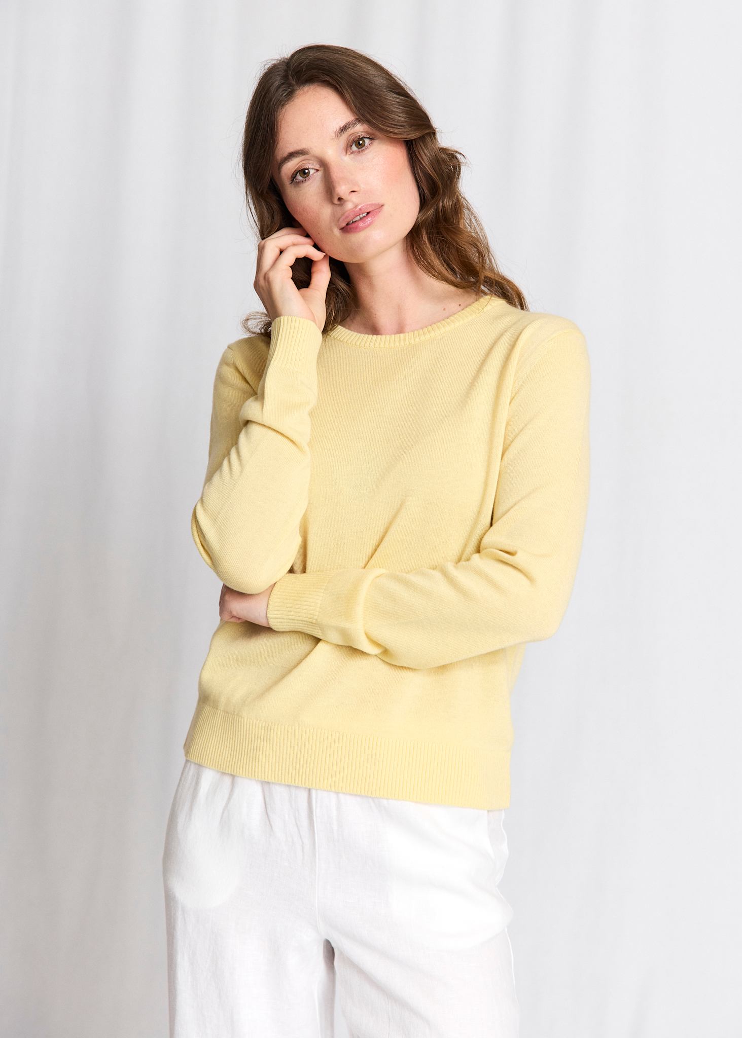 BS Debora Regular Fit Knitwear - Dusty Yellow