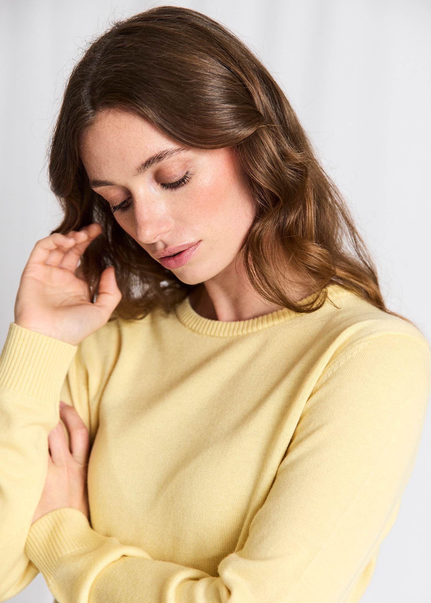 BS Debora Regular Fit Knitwear - Dusty Yellow