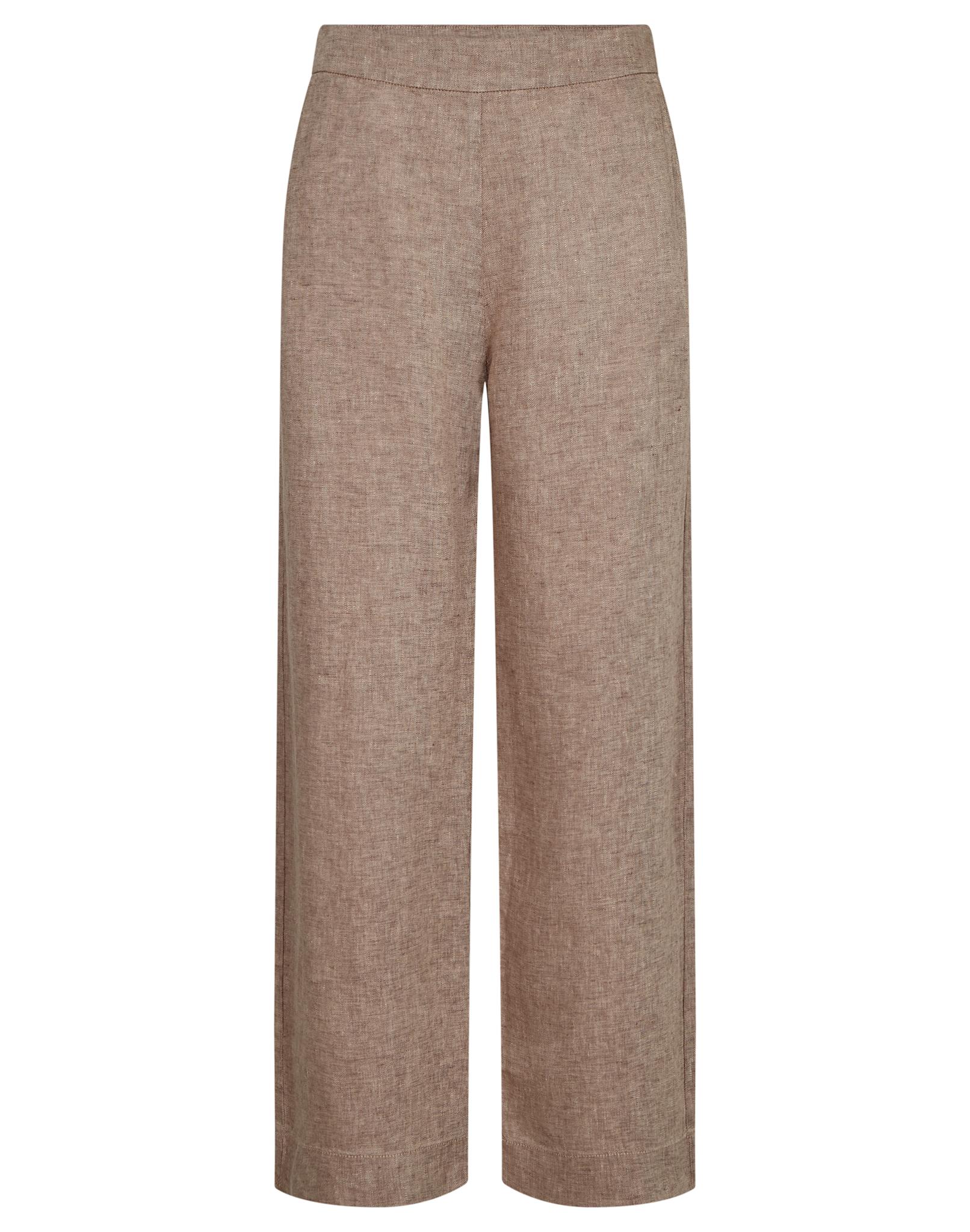 BS Ines Regular Fit Pants - Brown