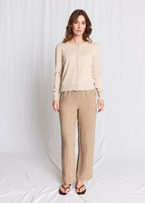 BS Ines Regular Fit Pants - Brown