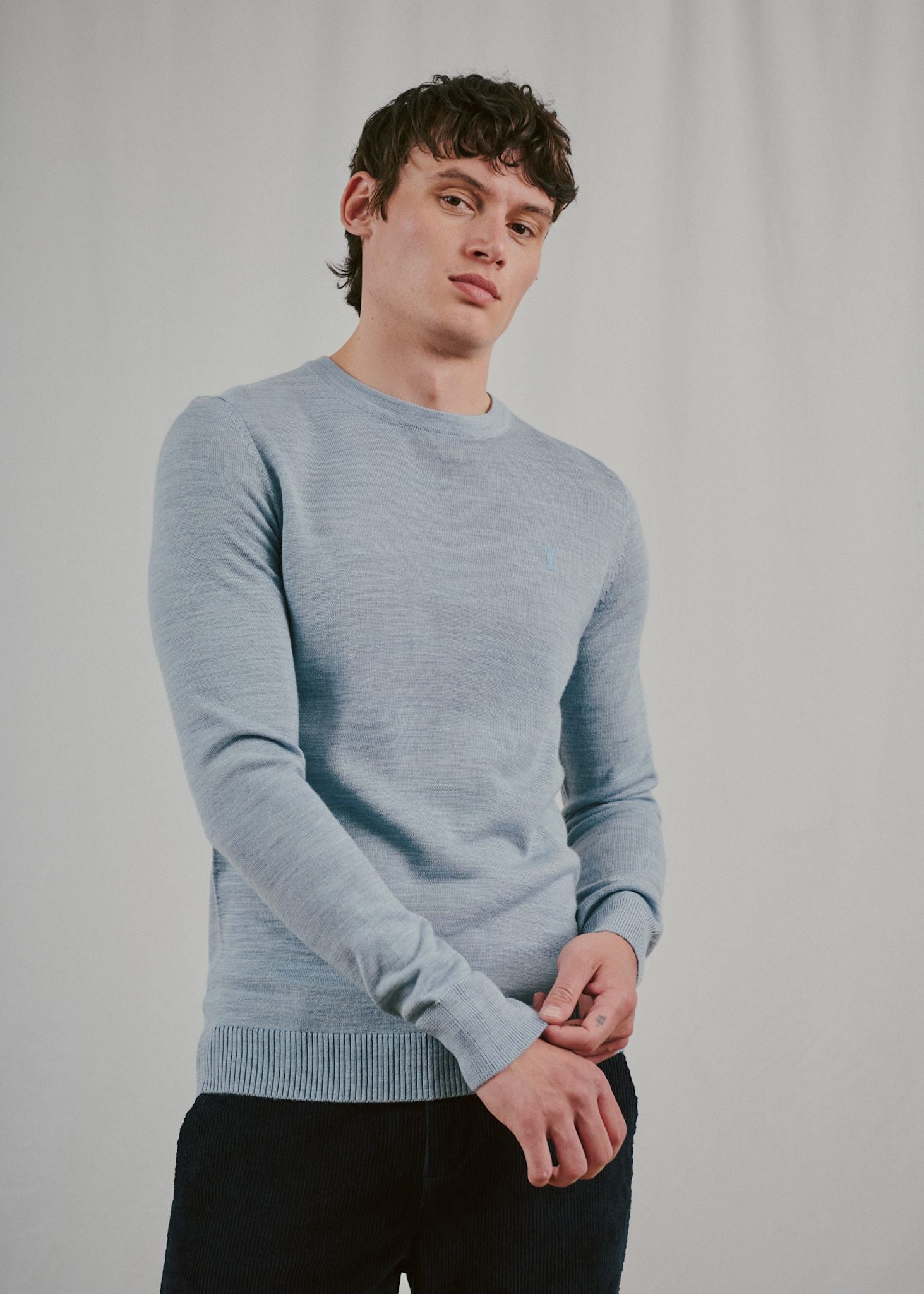 BS Jupiter Regular Fit Knitwear - Light Blue