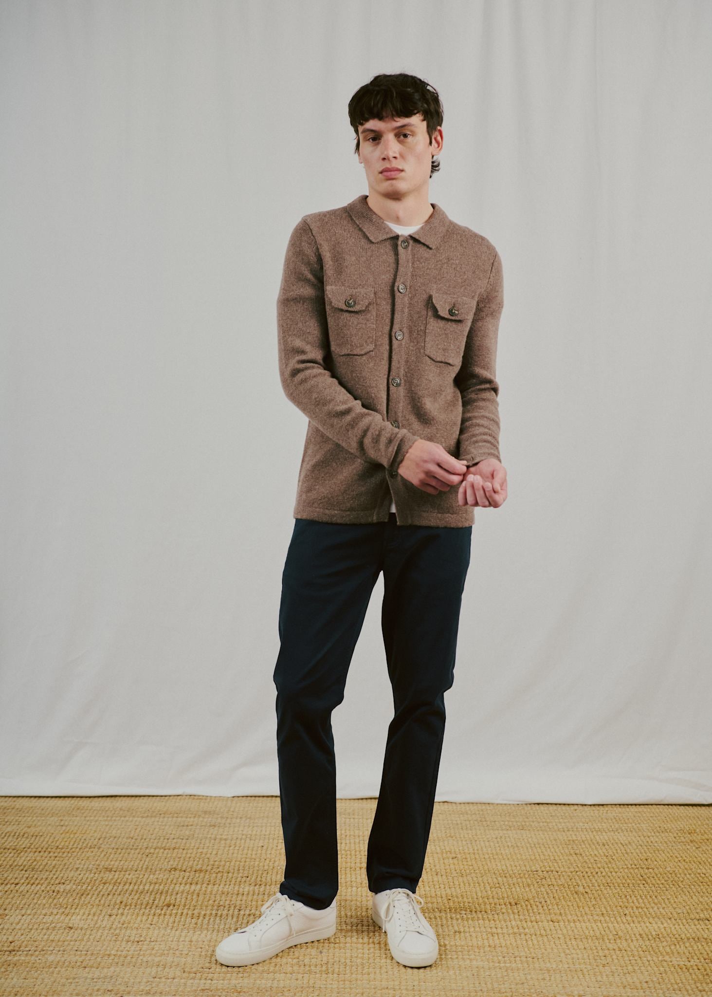 BS Moldova Regular Fit Knitwear - Mink