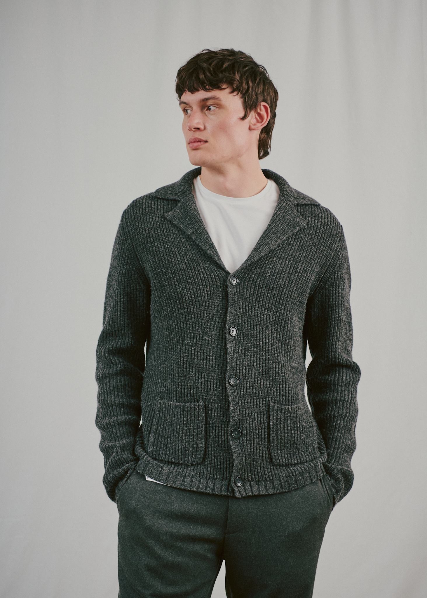 BS Nauru Regular Fit Knitwear - Dark Grey