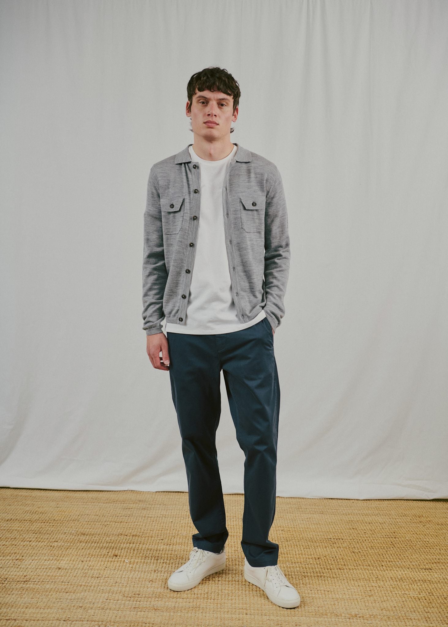 BS Zaouma Regular Fit Knitwear - Grey