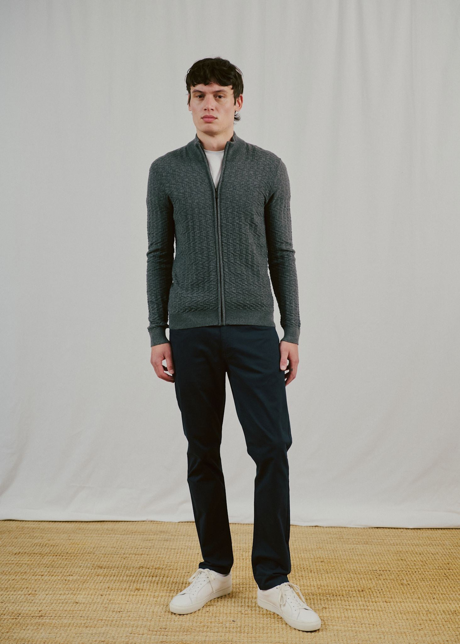 BS Mastor Regular Fit Knitwear - Grey