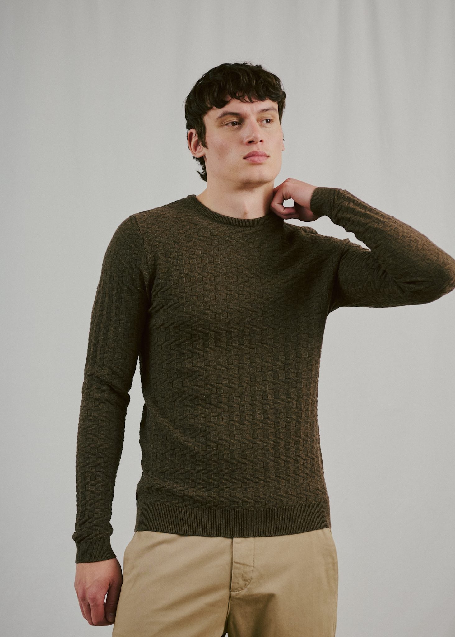 BS Kergueleu Regular Fit Knitwear - Forest