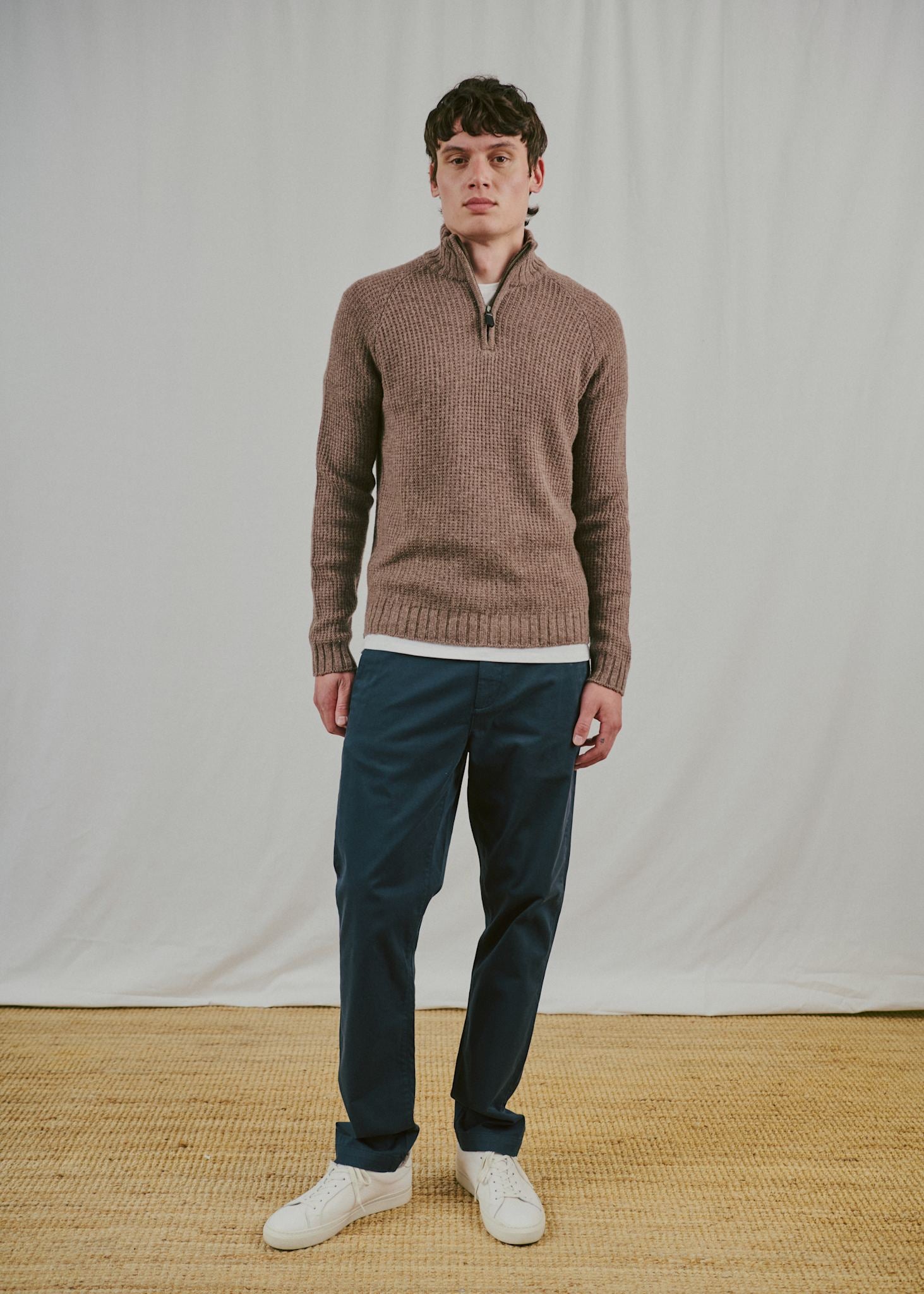 BS Svalbard Regular Fit Knitwear - Mink