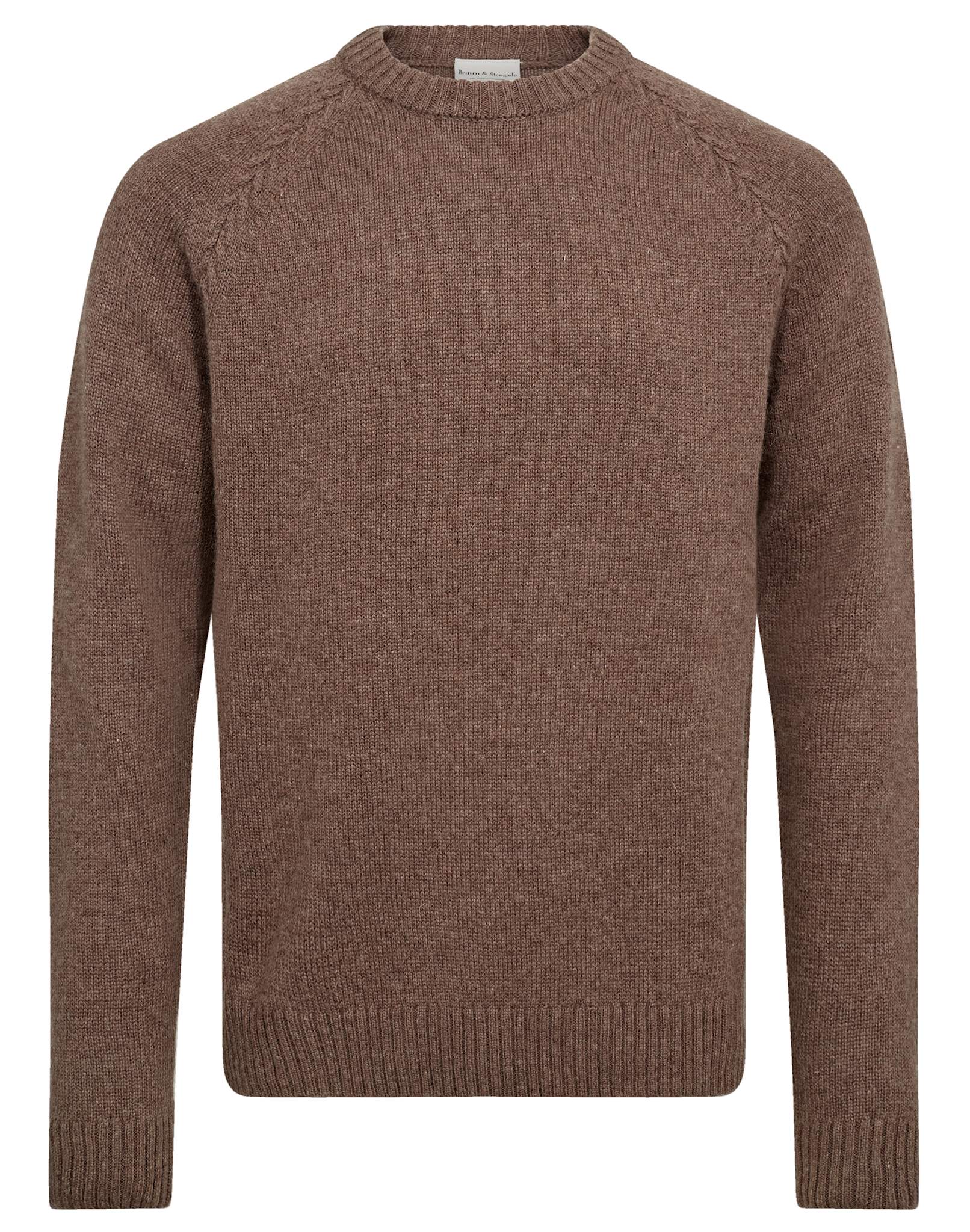 BS Punta Regular Fit Knitwear - Mink