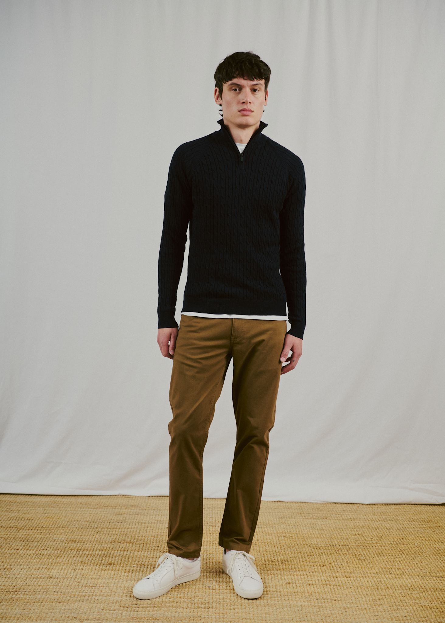 BS Albet Regular Fit Chinos - Khaki