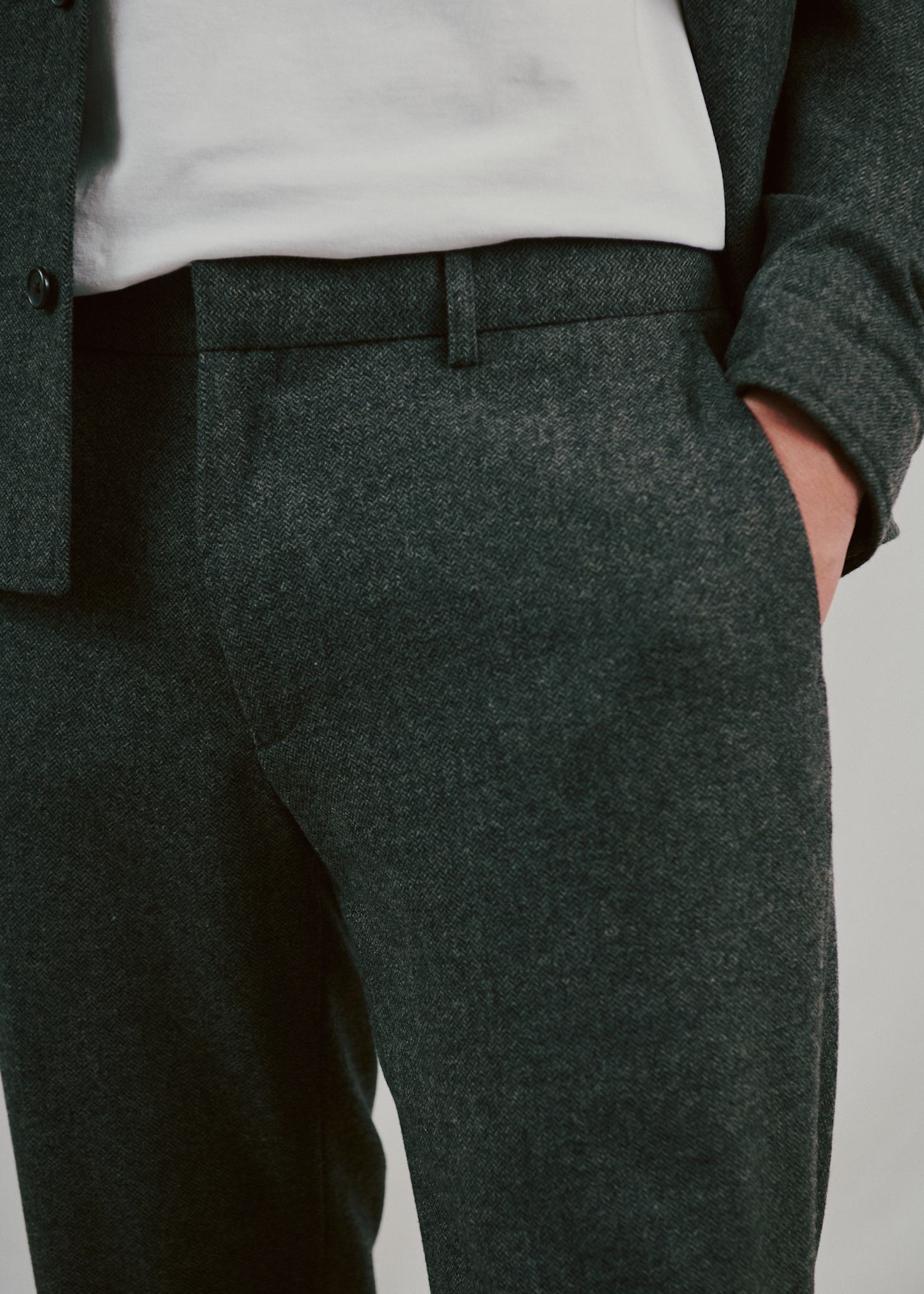 BS Melliw Classic Fit Suit Pants - Grey