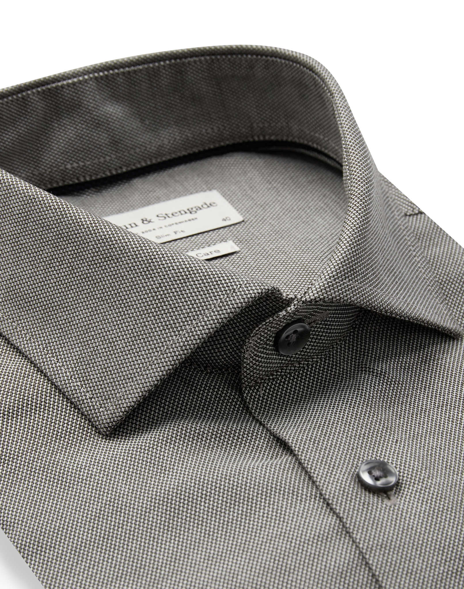BS Tolle Slim Fit Shirt - Grey