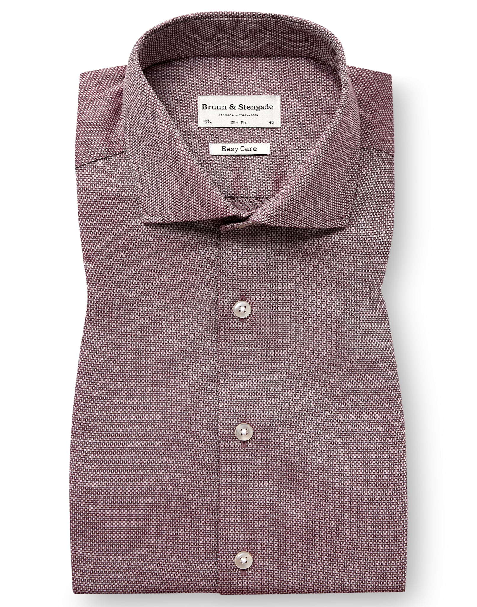 BS Pilgaard Slim Fit Shirt - Red