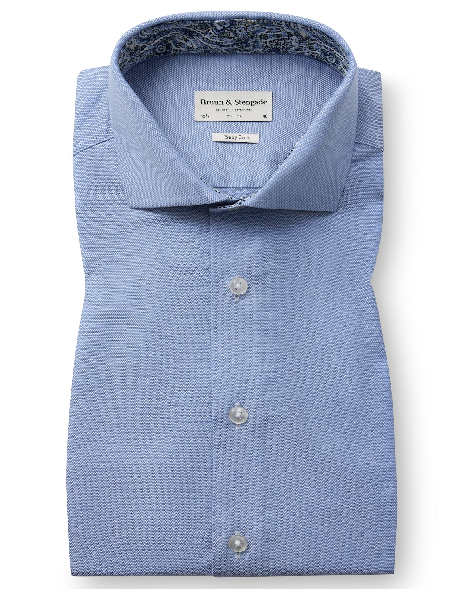 BS Brunstrom Slim Fit Shirt - Light Blue
