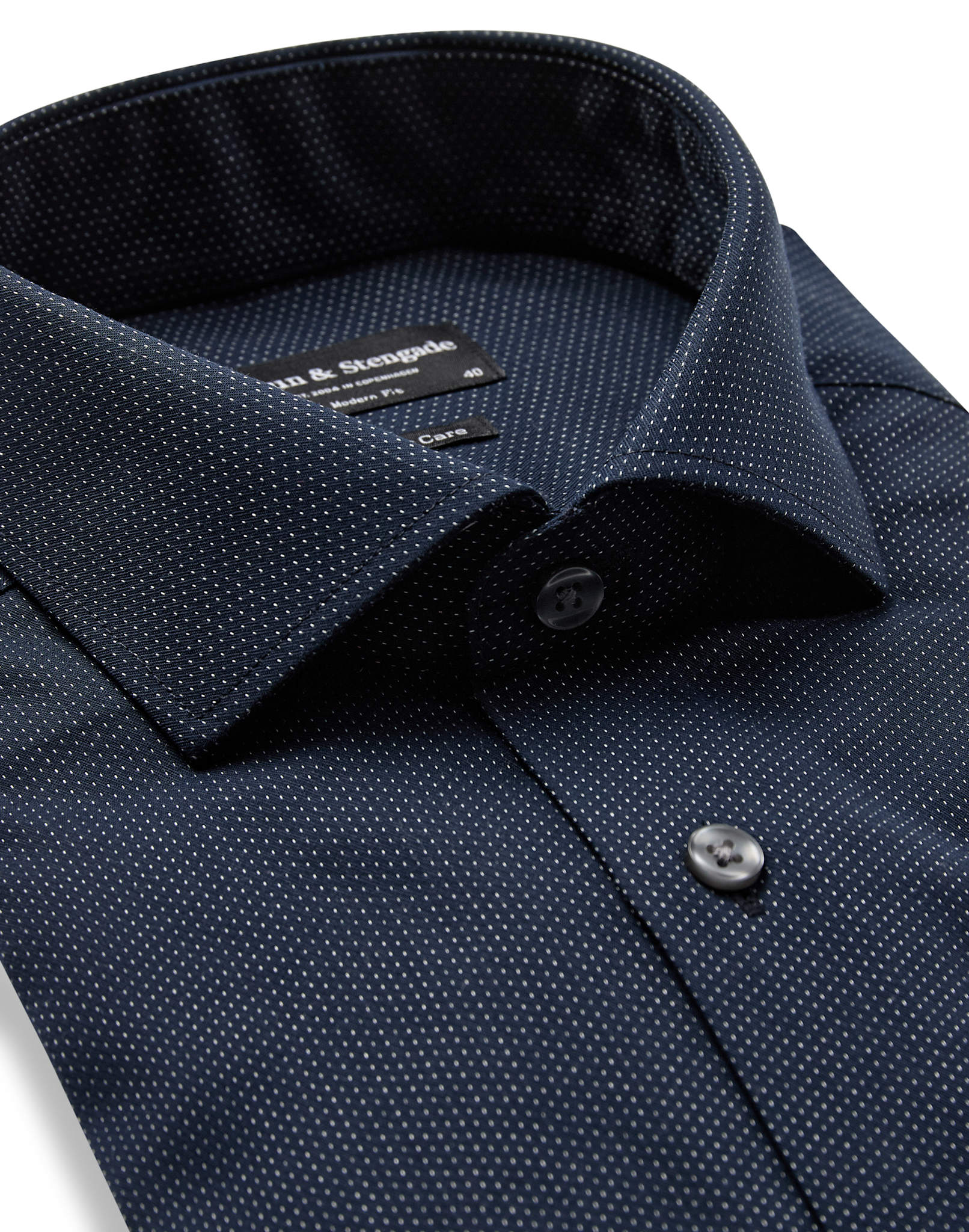 BS Maas Modern Fit Shirt - Black